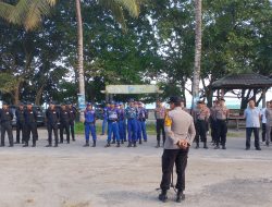 Polres Pesisir Barat Amankan Final Kejuaraan Surfing Internasional WSL QS 5000 Krui Pro tahun 2024