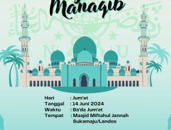 Pengajian Rutin Dzikir Manaqib , Wakil Rois Syuriah MWC NU Balik Bukit Ingatkan Besarnya Pahala Puasa Arafah