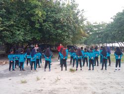 Polres Pesisir Barat Melatih Polisi Cilik dan PKS di Labuhan Jukung Krui