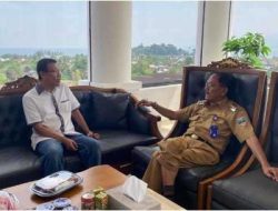 Bupati Pesisir Barat Berkomitmen Untuk Melakukan Pembangunan Gedung Sekretariat PWI Pesibar pada Tahun 2025 Mendatang