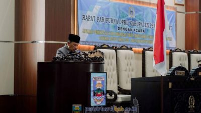 Jawaban Pemerintah Atas Pandangan Umum Fraksi Terhadap Nota Pengantar Ranperda Kabupaten Pesibar Tentang RPJPD Tahun 2025-2045