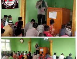 Jumling di Pekon Batu Api Kapolsek Sekincau Ajak Warga Tingkatkan Kerukunan Antar Umat Beragama