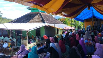 Peratin Pekon Sukajaya Apresiasi Kegiatan Pengajian Rutin di Pemangku 3