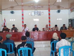 Terima Kunjungan Komisi 1 DPRD Lampung Barat, Camat Sekincau Andi Cahyadi Sampaikan Permasalahan Maraknya Pencurian Buah Kopi