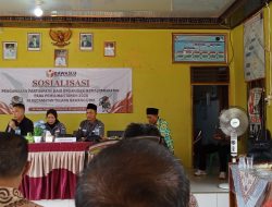 Panwascam Tbu Gelar Sosialisasi Pengawasan Partisipatif Pada Pemilihan 2024