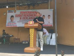 Hadiri Penyerahan Rekomendasi Partai, Umar Ahmad : Kita Harus Selalu Kompak Untuk Tubaba