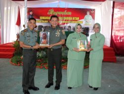 Kunjungan Kerja Danrem 043/Gatam Brigjen TNI Rikas Hidayatullah ke Kodim 0422/Lampung Barat