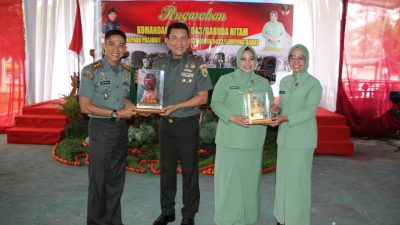 Kunjungan Kerja Danrem 043/Gatam Brigjen TNI Rikas Hidayatullah ke Kodim 0422/Lampung Barat
