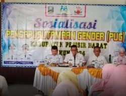 DP3AKB Pesisir Barat Menggelar Acara Sosialisasi Pengarusutamaan Gender