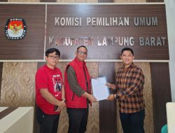 14 September KPU kabupaten Lampung Barat Umumkan, Persyaratan Paslon PM-MH