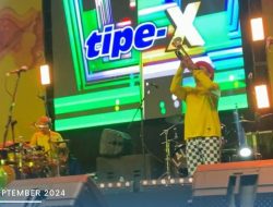 Meriah dan Spektakuler, Ribuan Penonton Tumpah Memadati Konser Tipe-X di Kabupaten Lampung Barat