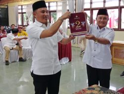 Resmi Parosil dan Mad Hasnurin Mendapatkan No Urut 02 Sebagai Calon Bupati Lambar