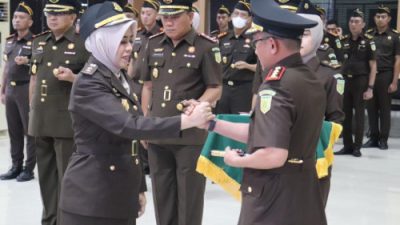 Tampuk Kepemimpinan Kejari Tanggamus Mengalami Pergantian