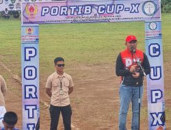 Turnamen Sepak Bola PORTIB X Dibuka Langsung oleh Ketua KONI Lambar Parosil Mabsus