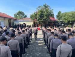 Polres Pesisir Barat Gelar Upacara Peringatan Hari Kesaktian Pancasila 2024