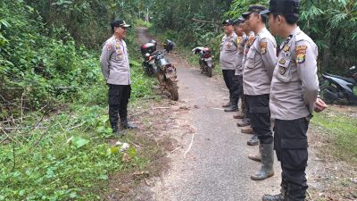 Polsek Pesisir Utara Laksanakan Pengamanan Kampanye Tatap Muka Terbatas di Dusun Kawat Kuda