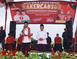 DPC PDI-P Lampung Barat Gelar Rapat Kerja Cabang Khusus (Raker cabsus) yang Dimeriahkan Bermacam Seni Budaya Lokal