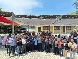 Ramah Tamah Polres Pesisir Barat Bersama Insan Pers: Wujudkan Pilkada 2024 yang Sejuk, Aman, Damai, dan Kondusif