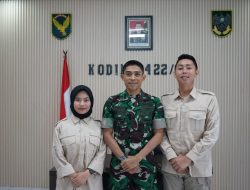Dandim 0422 Lambar Menerima Audiensi dari Sarjana Penggerak Pembangunan Indonesia