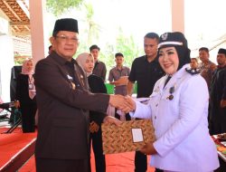 M. Firsada Lantik Rita Utari Menjadi PJ Kepalo Tiyuh Karta Sari