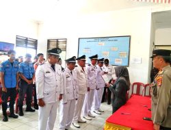 Camat Ernawati Lantik 5 Pj Peratin di Kecamatan Kebun Tebu