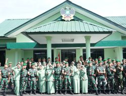 Komandan Kodim 0422/Lampung Barat Pimpin Pelepasan Dua Perwira Terbaik
