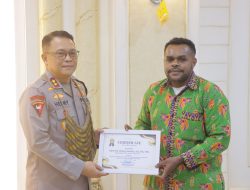 Polda Lampung Pererat Tali Persaudaraan dengan Mahasiswa Papua Jelang Natal dan Tahun Baru