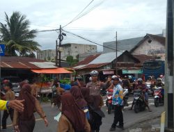 Kurangi Kepadatan Lalu Lintas, Sat Lantas Polres Pesisir Barat Gelar PAM Rawan Siang