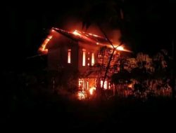 Satu Unit Rumah di Kebun Tebu Ludes Terbakar, Kerugian Capai Puluhan Juta Rupiah