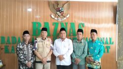 Santri Pemenang 10 Besar Kompetisi Santri Preneur Digital Marketing BAZNAS RI Kunjungi BAZNAS Lampung Barat