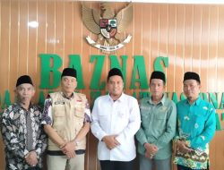 Santri Pemenang 10 Besar Kompetisi Santri Preneur Digital Marketing BAZNAS RI Kunjungi BAZNAS Lampung Barat