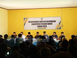 Asisten III Bidang Administrasi Umum Pemkab Pesisir Barat Buka Musrenbang RKPD Tahun 2025