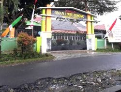 Menjawab Aspirasi Masyarakat, Tahun ini Ruas Jalan Pasar Senin Menuju SMA Negeri 1 Way Tenong akan di Bangun