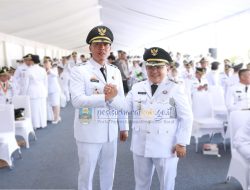 Dedi Irawan – Irawan Topani Resmi Dilantik Sebagai Bupati-Wakil Bupati Pesisir Barat