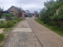 Masyarakat Berharap dan Pertanyakan Kepastian Pembangunan Jalan Poros Pagar Dewa Lewat APBD
