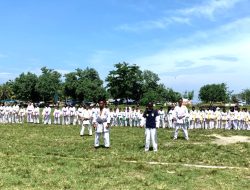 Latihan Gabungan PORBIKAWA KARATE-DO se-Pesisir Barat: 150 Karateka Bersatu Menuju Prestasi