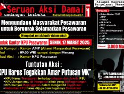Seruan Aksi Damai Masyarakat Pesawaran: AMP dan Lembaga Pendiri Serukan Keadilan dalam PSU Pilkada