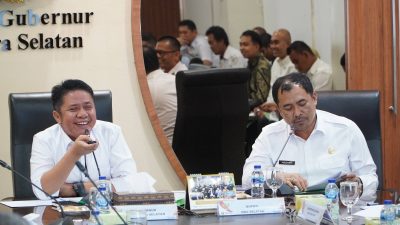 Bupati OKU Selatan Audiensi dengan Gubernur Sumsel Bahas Bantuan Khusus 2025