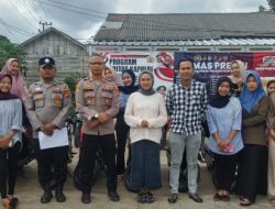 Puluhan Warga Datangi Polsek Sekincau untuk Mengambil Kendaraan yang Dititipkan Saat Mudik Lebaran