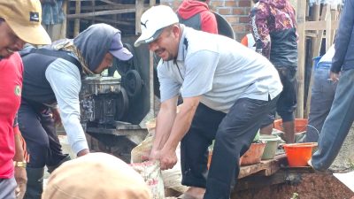 “Kyai Imam Syafi’i Turun Tangan: Bangun Gedung NU Sekincau Bareng Warga!”