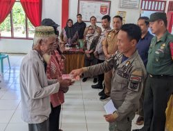 Pekon Sinar Jaya Salurkan BLT-DD Tahap Pertama Kepada 27 KPM