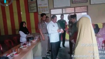 Pekon Puralaksana Mulai Salurkan BLT-DD Tahap 1 Kepada 25 KPM
