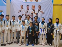 Atlet Taekwondo Lampung Barat Sabet 8 Emas di Kejurnas Gubernur Cup I 2025, Bukti Pembinaan Berjalan Baik