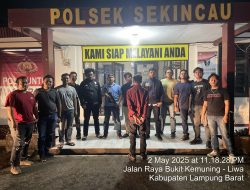 Polres Lampung Barat Berhasil Ungkap Kasus Curat di Sekincau, Pelaku Diamankan Tanpa Perlawanan