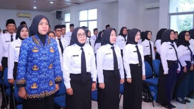Bupati OKU Selatan Lantik PNS dan PPPK, Serahkan SK CPNS: Wujudkan ASN Profesional dan Berdedikasi