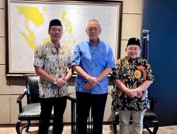 Bupati dan Wakil Bupati Pesisir Barat Jalin Silaturahmi Strategis dengan Pimpinan TWNC, Tomy Winata