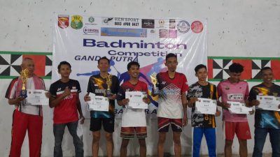 KOK Bandar Negeri Suoh Gelar Turnamen Bulu Tangkis Ganda Putra, Dukung Pembinaan Atlet Daerah