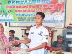 Pemerintah Pekon Suka Negara Salurkan BLT Dana Desa Triwulan I Tahun 2025 kepada 16 KPM