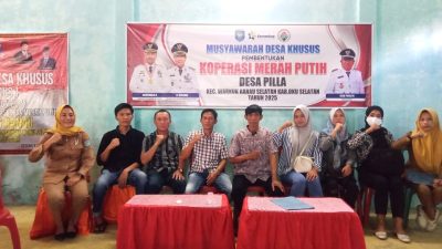 Desa Pilla Bersama 9 Desa di Warkuk Ranau Selatan Bersatu Bentuk Koperasi Merah Putih, Respon Instruksi Presiden