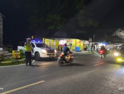 Ciptakan Lalu Lintas Aman dan Nyaman, Satlantas Polres Pesisir Barat Gelar Patroli Blue Light di Jalinbar